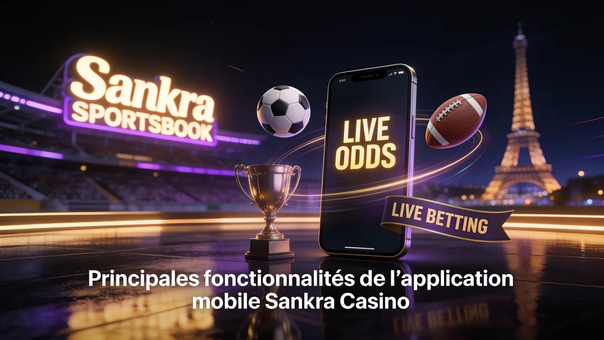Principales fonctionnalités de l’application mobile Sankra Casino pour les joueurs en France